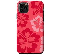 Hibiscus Flower Beach Hawaiian Exotic Floral Surf Cranberry Coque pour iPhone 11 Pro Max