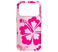 Hibiscus Flower Beach Hawaiian Exotic Floral Surf Vibe Pink Coque pour iPhone 17 Pro