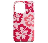 Hibiscus Flower Beach Hawaiian Exotic Floral Surf Vibe Red Coque pour iPhone 13 Pro
