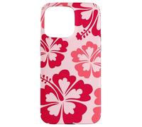 Hibiscus Flower Beach Hawaiian Exotic Floral Surf Vibe Red Coque pour iPhone 15 Pro Max