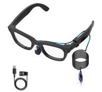 Hibloks Câble de charge pour lunettes intelligentes Ray-Ban Meta Wayfarer/Skyler/Headliner et Oakley Meta HSTN, 1,2 m de charge de type C lors de l'utilisation, portable pour le chargement/téléphone