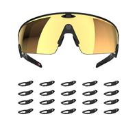 HIBLOKS Lot de 20 coques de blocage de la lumière LED compatibles avec les lunettes intelligentes Oakley Meta Vanguard, housse de lumière occultante réutilisable pour accessoires Meta Vanguard