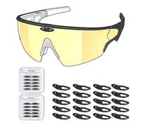 HiBloks Lot de 20 coques de blocage de la lumière LED compatibles avec les lunettes intelligentes Oakley Meta Vanguard - Couvertures LED occultantes pour appareils photo Oakley Meta Vanguard