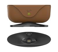 HiBloks Support de charge magnétique pour boîtier de charge Ray-Ban Meta (Gen 1 et 2), station de chargement amovible USB-C pour lunettes intelligentes, accessoires avec câble USB C de 1 m
