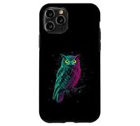 Hibou à Plumes Forêt Sage, mystère, Clair de Lune Coque pour iPhone 11 Pro