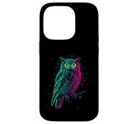 Hibou à Plumes Forêt Sage, mystère, Clair de Lune Coque pour iPhone 14 Pro