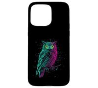 Hibou à Plumes Forêt Sage, mystère, Clair de Lune Coque pour iPhone 15 Pro Max