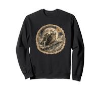 Hibou Chemise Esprit de méditation Moine Zen Sweatshirt