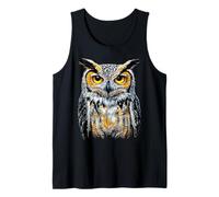 Hibou Chouette effraie Hibou Grand-duc Owl Doux hiboux Débardeur