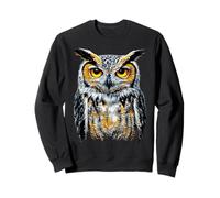 Hibou Chouette effraie Hibou Grand-duc Owl Doux hiboux Sweatshirt