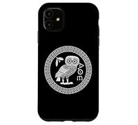 Hibou d'Athéna La mythologie grecque antique est la chouette d'Athéna Grèce Coque pour iPhone 11