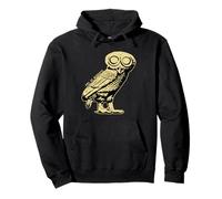 Hibou de Minerve Athene Noctua Mythologie Grecque Symbole de Sagesse Sweat à Capuche