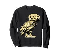 Hibou de Minerve Athene Noctua Mythologie Grecque Symbole de Sagesse Sweatshirt