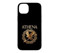 Hibou et Lance - Symboles Athéna - Déesse Grecque - Mythologie Grecque Coque pour iPhone 14 Plus