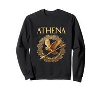 Hibou et Lance - Symboles Athéna - Déesse Grecque - Mythologie Grecque Sweatshirt