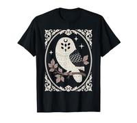 Hibou Goth Occulte Creepy Gothic Eldritch Dark Academia T-Shirt