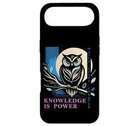 Hibou - Knowledge is Power - Motif Hibou de Sagesse Coque pour iPhone Air