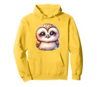 Hibou Mignon avec de Grands Yeux - Motif Animal de la forêt pour Enfants Sweat à Capuche