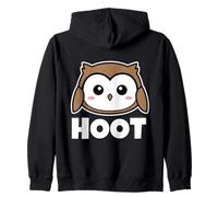 Hibou Mignon Kawaii Hoot Drôle Amoureux Animaux Sweat à Capuche