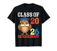 Hibou Mignon Seniorhoot Class of 2026 Senior Graduation Day T-Shirt