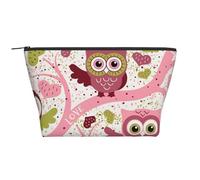 Hibou Mignon, Trousse de Toilette Trousse de Maquillage Sac à cosmétiques Trousse de Toilette de Voyage Portable