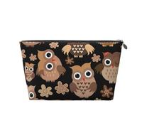 Hibou Mignon, Trousse de Toilette Trousse de Maquillage Sac à cosmétiques Trousse de Toilette de Voyage Portable