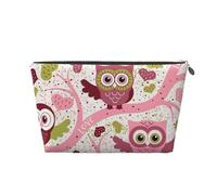 Hibou Mignon, Trousse de Toilette Trousse de Maquillage Sac à cosmétiques Trousse de Toilette de Voyage Portable