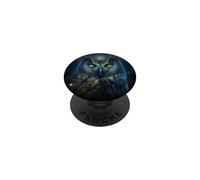 Hibou Mystique Hibou et Hibou Gardien de la forêt PopSockets PopGrip Adhésif