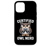 Hibou Nerd certifié Chouette drôle d'observation des Oiseaux Coque pour iPhone 12/12 Pro
