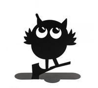 Hibou Noir - Porte-Spirales Pour Encens - Les Encens Du Monde