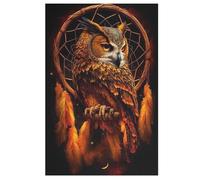 Hibou Puzzles De 1000 Pièces, Puzzle en Bois pour Adultes, Puzzle Impossible, Jeu D'adresse pour Toute La Famille, Puzzle Jeu De Pose pour Adulte Et Enfants （78×53cm）