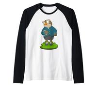 Hibou Secrétaire Lunettes Bureau Manche Raglan