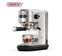 HiBREW cafetière Cafetera 20 Bar Inox semi-automatique Super mince ESE POD et poudre Machine à expresso eau chaude H11 H11 SR