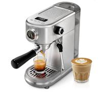 HIBREW H10B Machine à Espresso Programmable avec Écran LED et Manomètre
