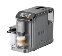 HiBREW H16 Machine à expresso entièrement automatique, système de lait pour cappuccino, 6 variétés de café, écran tactile intuitif avec moulin