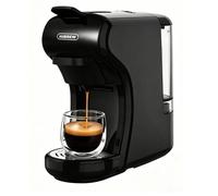 HIBREW H1A Machine à Café 3-en-1, Compatible Dosettes, Café Moulu et Nespresso, Fini les Déchets de Capsules