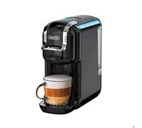 HiBREW H2B Cafetière 5 en 1 avec Ligne de Niveau d'Eau, Cafetière à Capsules Chaudes/Froides 19 Bars, Réservoir d'Eau 600 ml