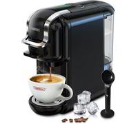HIBREW H2B Espresso Cafétière à capsules, Machine à café multi capsules 5 en 1, Réservoir d'Eau 600 ml