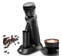 HIBREW Moulin à Café Meule Conique, Moulin à Expresso Dose Unique avec 36 Moutures Réglables, Capacité de 50g, Alliage d'Aluminium, Convient Pour l'Expresso/Moka/Café Turc/Café Goutte à Goutte