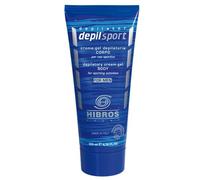 HIBROS Crème dépilatoire pour hommes douche peau sensible épilation jambes bras poitrine dos gel délicat professionnel indolore sport cyclisme élimination des poils durs indésirables 200 ml