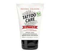 Hibros - Tattoo Care Butter Crème de Tatouage Naturelle Vegan Beurre de Karité et Huiles Naturelles - Haute Qualité - Protège HydrateFait Briller la Peau - Crème de Tatouage Raviveur de Couleur 50 ml