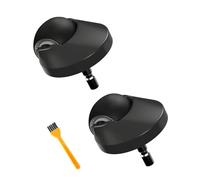 Hibucuo Lot de 2 roues de rechange compatibles avec Roomba Series E, i, S (e5, e6, i7, i7+, s9, etc.), en plastique, aspirateur, compatibles avec robot iRobot, accessoires et pièces de rechange,