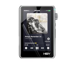 HiBy - R3 II 2025 - Lecteur audio Hi-Res - Double puce DAC, décodage MQA, lecteur Qobuz/Tidal avec Bluetooth 5.1, ports 3.5mm SE/4.4mm BAL | Stockage extensible jusqu'à 2TB