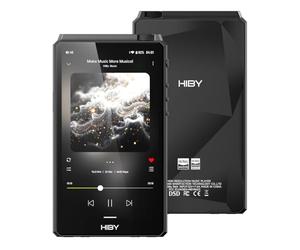 HiBy R6III 2025 DAP Player Lecteur MP3 audio haute résolution avec amplificateur de et AB/Android 12/Bluetooth 5.0/WiFi/64 Go + mémoire extensible de 2 To