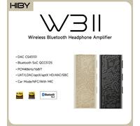 HiBy W3 II/W3 GEN 2 Type C USB DAC Dongle, décodeur Bluetooth sans fil, amplificateur de casque, CarPlay, NFC, CVC, micro pour Android iOS noir