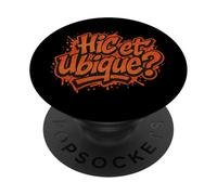 HIC Et Ubique Hamlet Act One Shakespeare Latin PopSockets PopGrip Adhésif