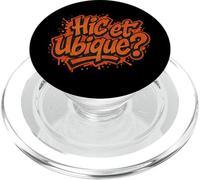 HIC Et Ubique Hamlet Act One Shakespeare Latin PopSockets PopGrip pour MagSafe