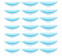 Hicarer 48 Pièces Tiges de Rehaussement de Cils Coussin en Silicone pour Cils Recourbe-Cils en Silicone (S, M, L) Outil de Beauté de Maquillage (Bleu)