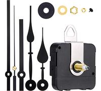 Hicarer Mécanisme de Mouvement d'Horloge à Arbre Long à Couple Élevé avec 2 Paires de Mains Différentes