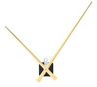 Hicarer Mécanisme de Mouvement d'Horloge à Couple Élevé avec Aiguilles de l'horloge Longues de 17,8 Pouces (Or)